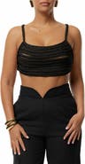 JLUXLABEL Sofia Braided Crop Top