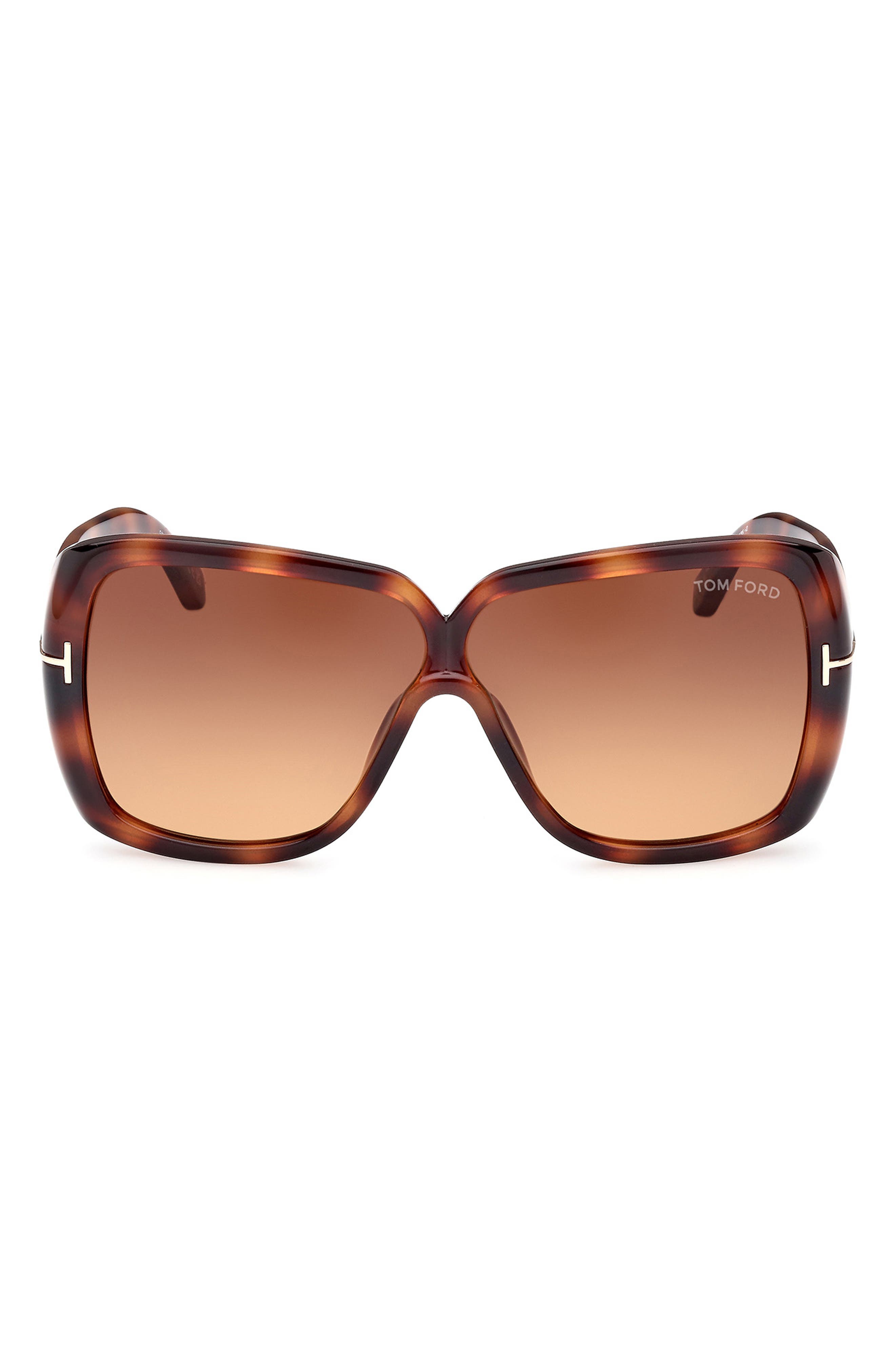 TOM FORD 61mm Geometric Sunglasses
