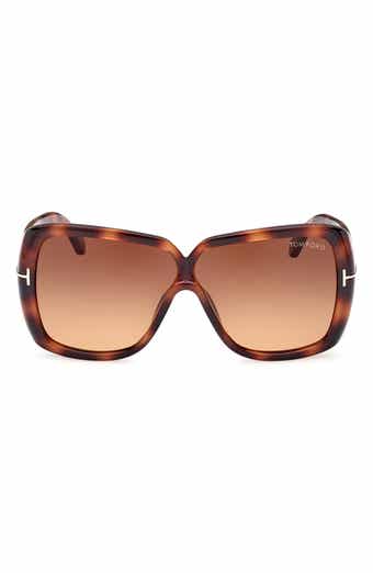 61mm Geometric Sunglasses