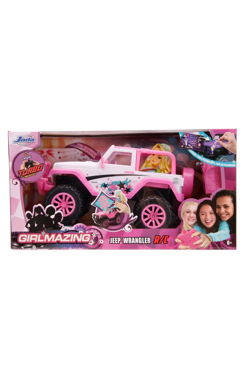 Jada Toys Girlmazing Remote Controlled Jeep, Star Deco, Alternate, color, Multicolored