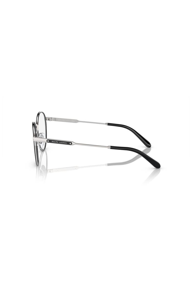 50mm Round optical glasses, Alternate, color, Black