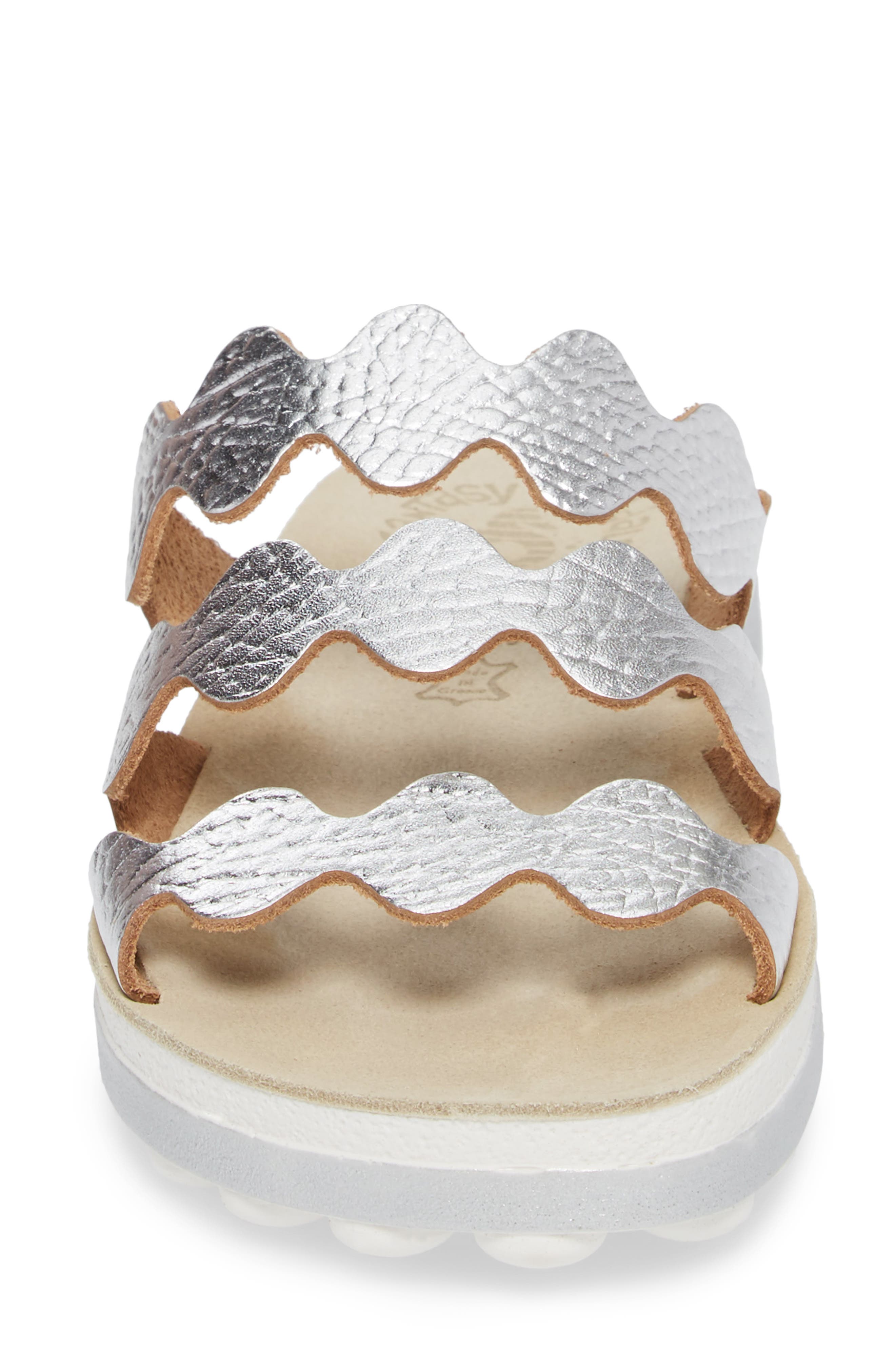 Fantasy Sandals Waves Slide Sandal, Alternate, color, 