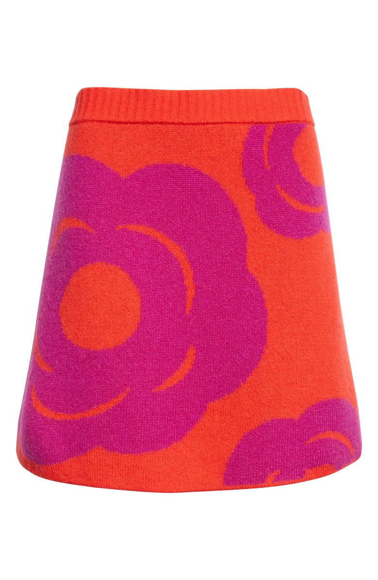 Marimekko Lovea Tumma Sweater Knit Skirt, Alternate, color, Red/Purple