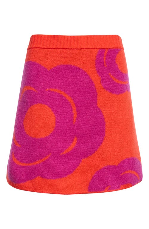 Marimekko Lovea Tumma Sweater Knit Skirt In Pink