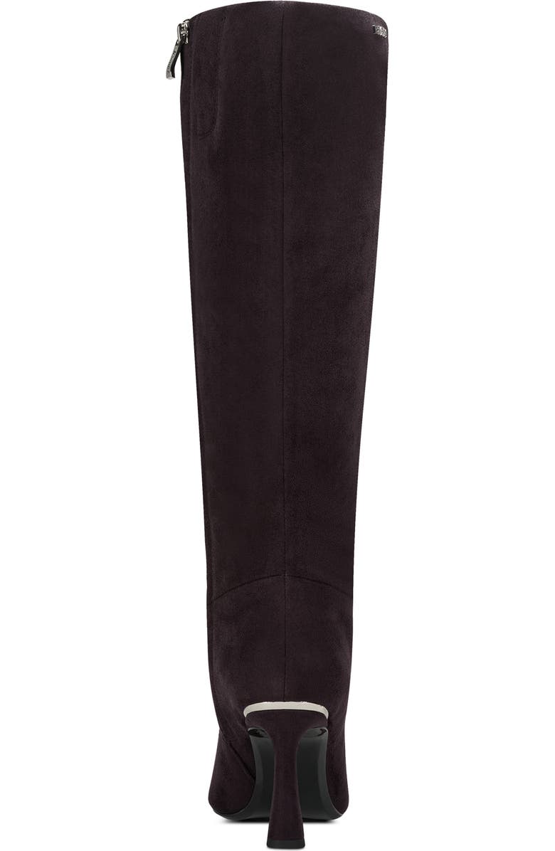 DKNY Cainon Pointed Toe Knee High Boot, Alternate, color, Brown