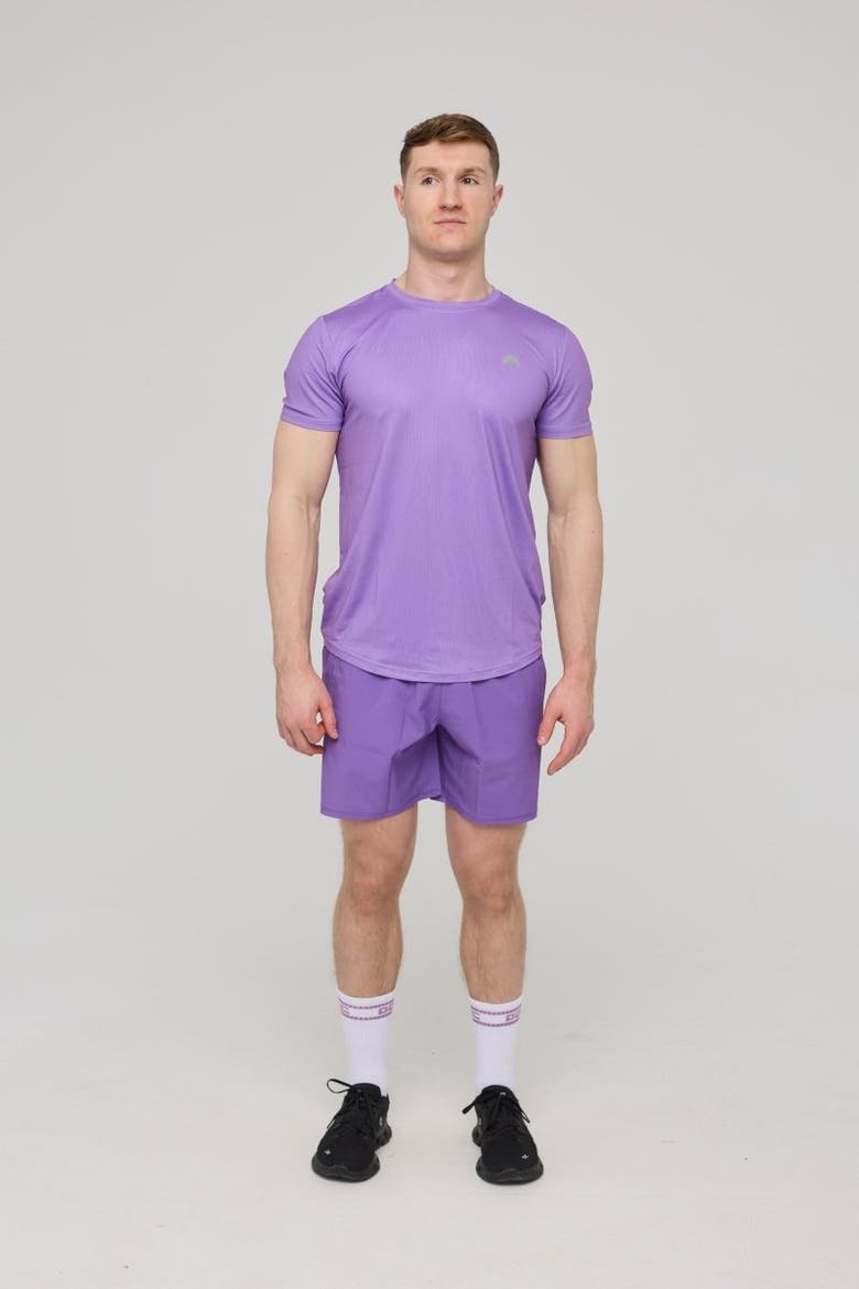 Elite Gym T-Shirt Purple - Men's, Alternate, color, Purple