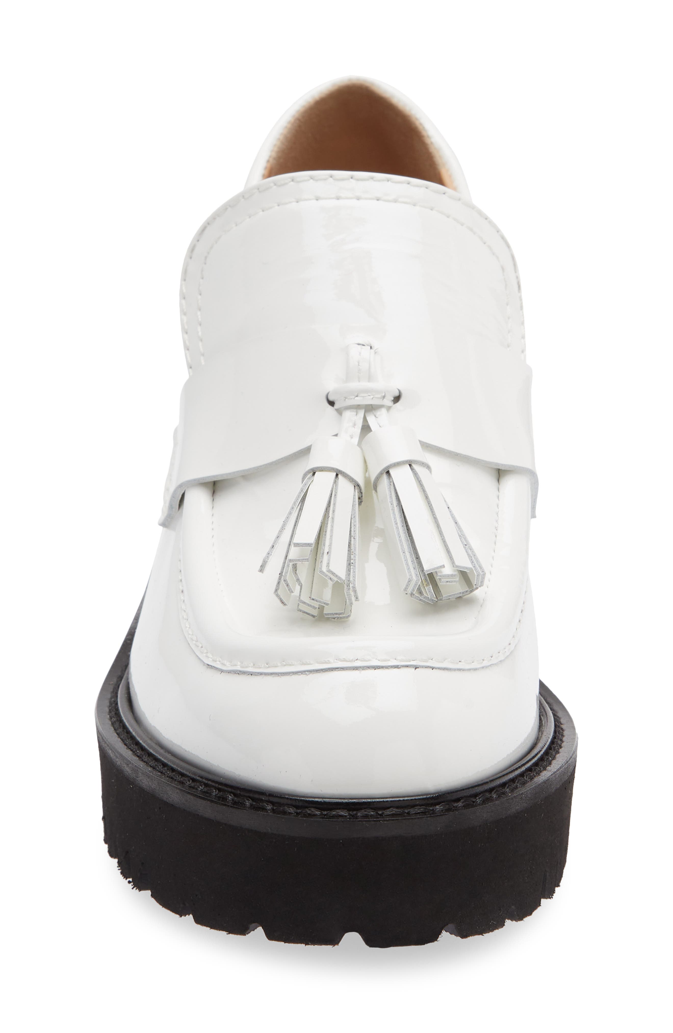 La Canadienne Roam Tassel Loafer, Alternate, color, White