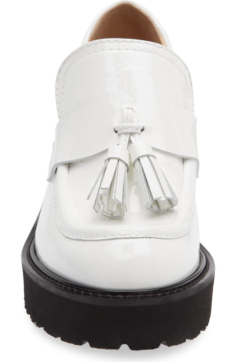 La Canadienne Roam Tassel Loafer, Alternate, color, White