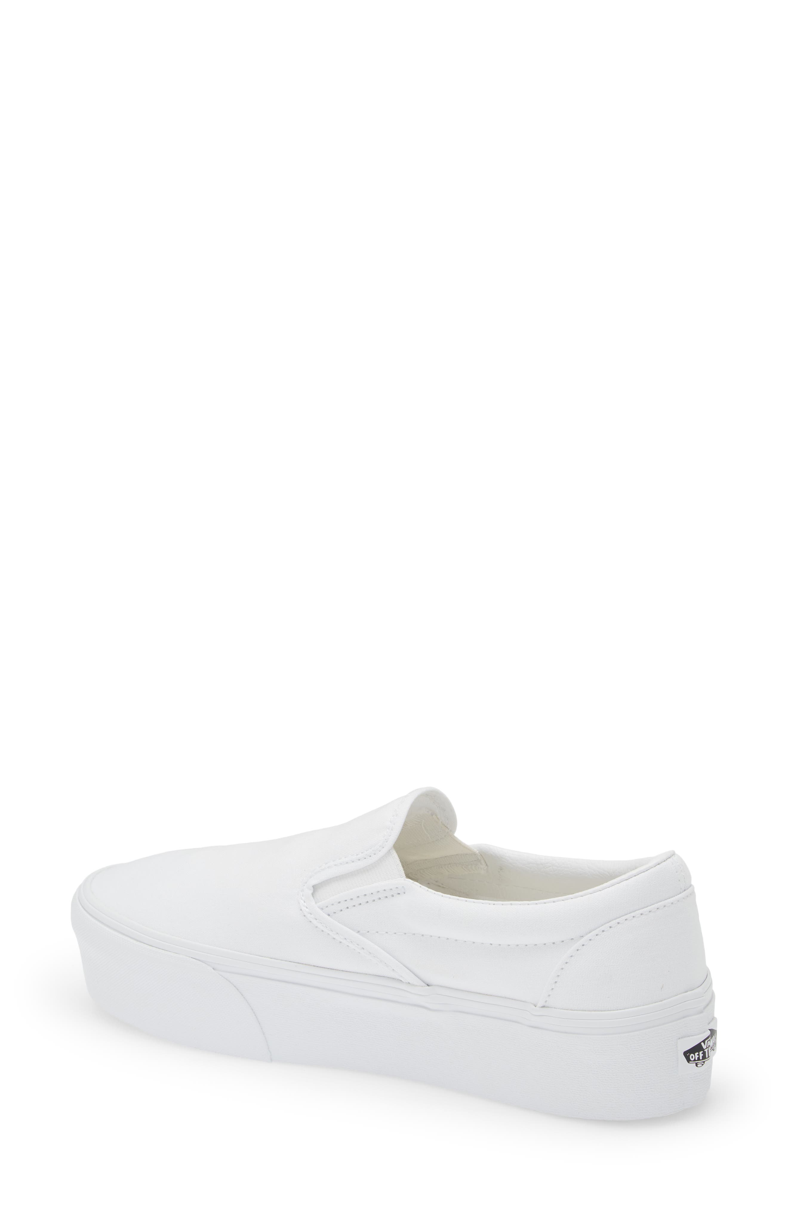 Vans Classic Slip-On Stackform Sneaker, Alternate, color, 