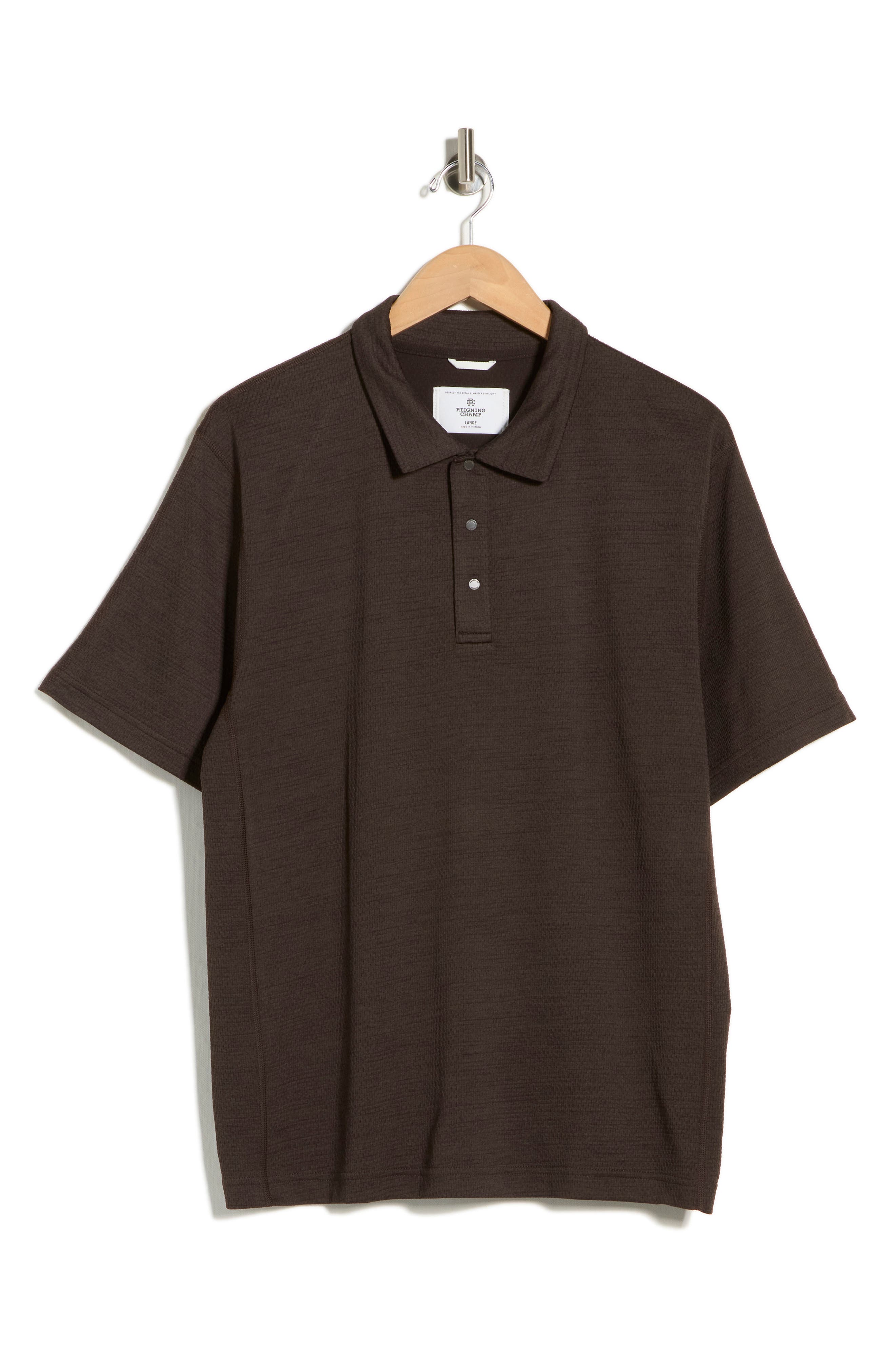Reigning Champ Solotex® Mesh Tiebreak Performance Polo