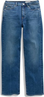 AG Brinley Mid Rise Straight Leg Jeans