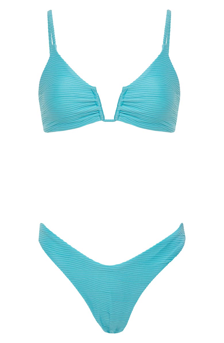Maaji Bia Reversible Bikini Top, Alternate, color, Blue