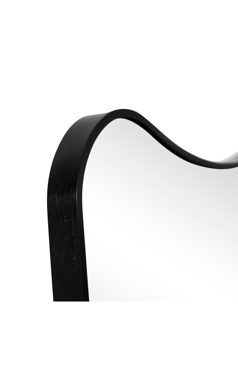 JONATHAN Y Alfie Rectangular Metal Framed Wall Mounted Full-Length Mirror, Alternate, color,