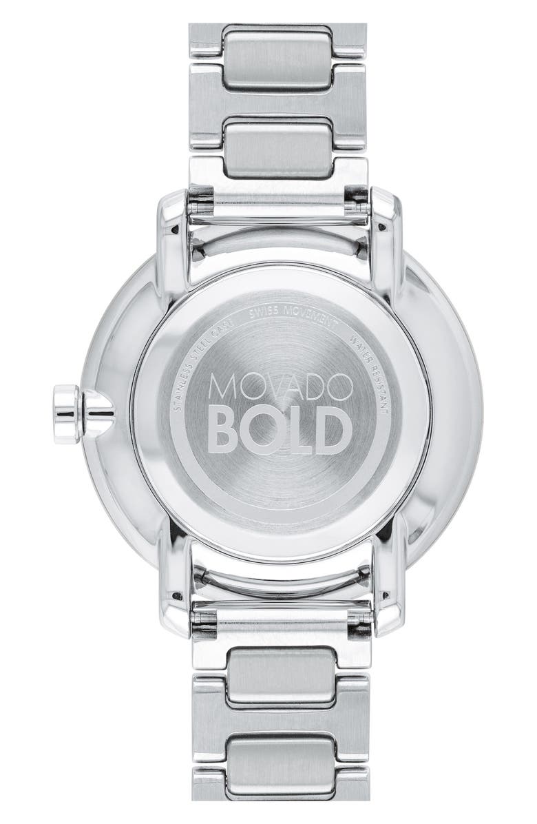 Movado Bold Bracelet Watch, 34mm, Alternate, color,