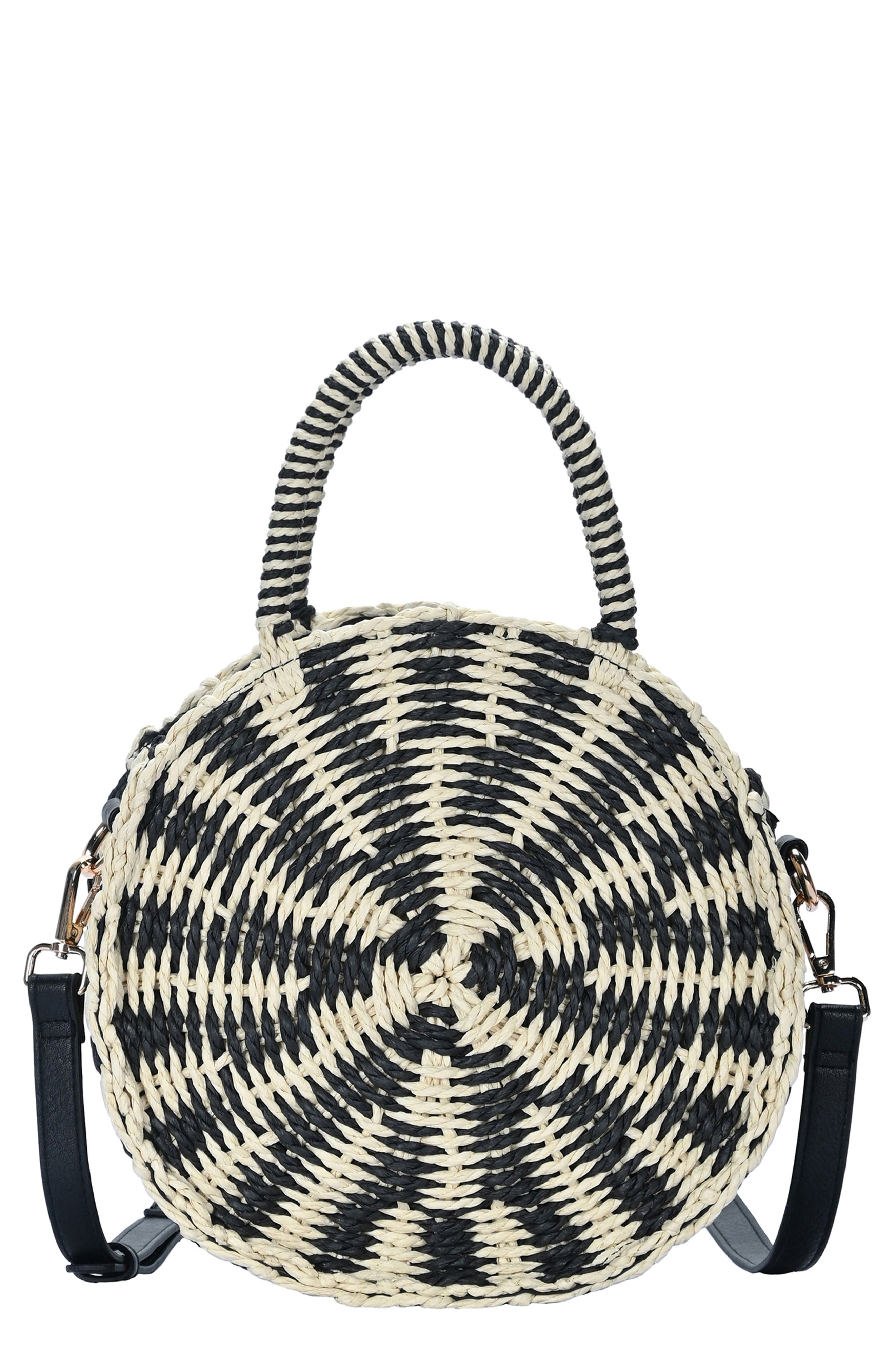 MMS Design Studio Rattan Canteen Crossbody Bag
