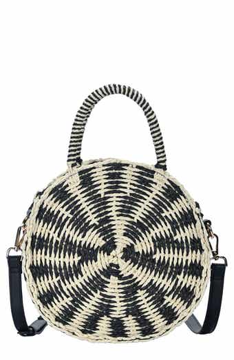 MMS Design Studio Rattan Canteen Crossbody Bag