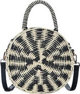 MMS Design Studio Rattan Canteen Crossbody Bag