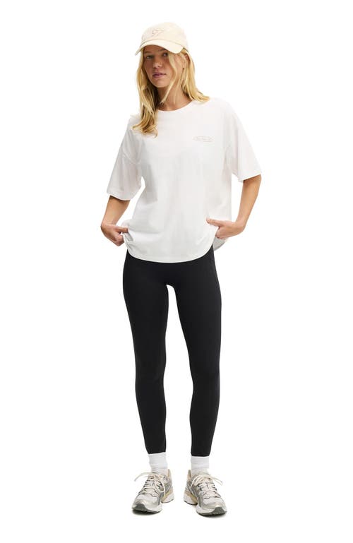 Cotton On Body Active Graphic Tee In White