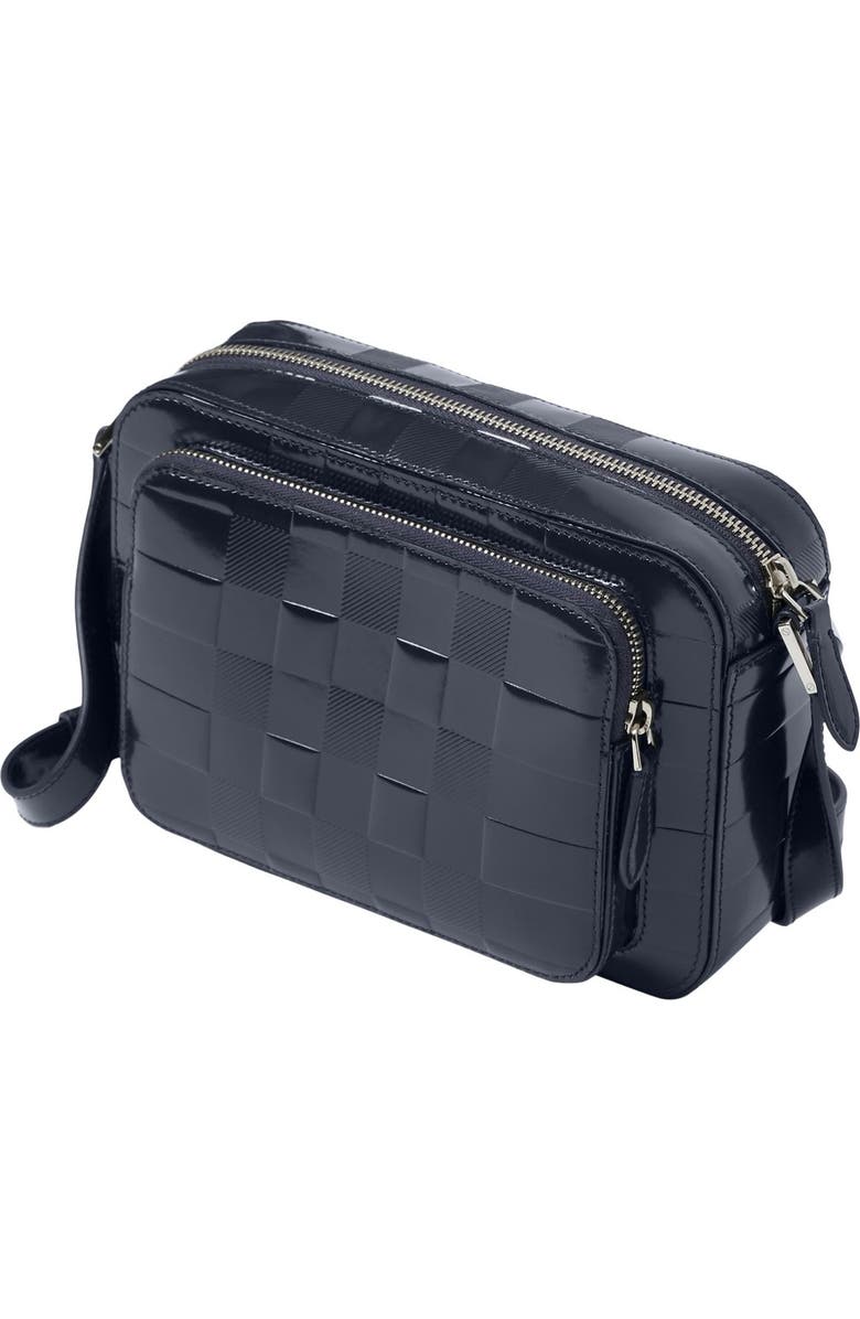 Burberry Paddy Check Embossed Leather, Alternate, color,