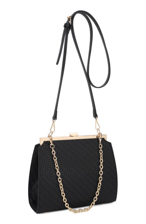 Aota Nicky Herringbone Convertible Shoulder Bag