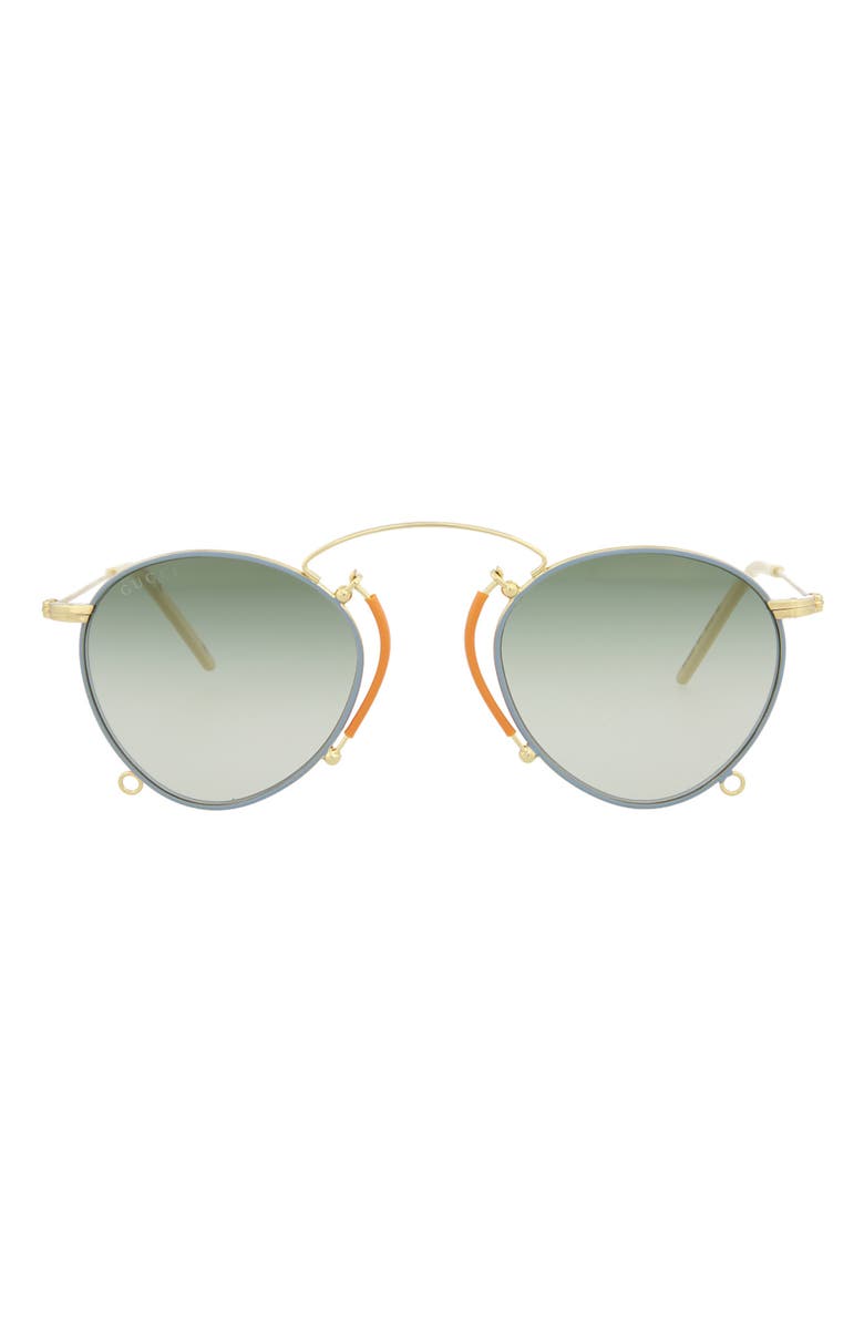 Gucci 48mm Round Sunglasses, Main, color,