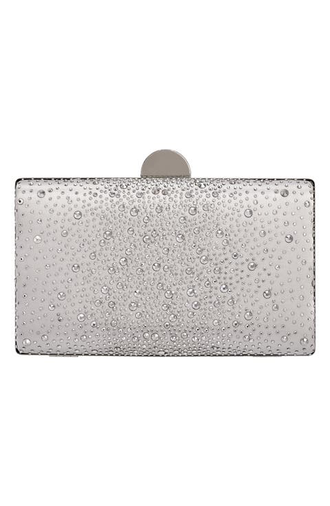 Glamorous Satin Evening Bag