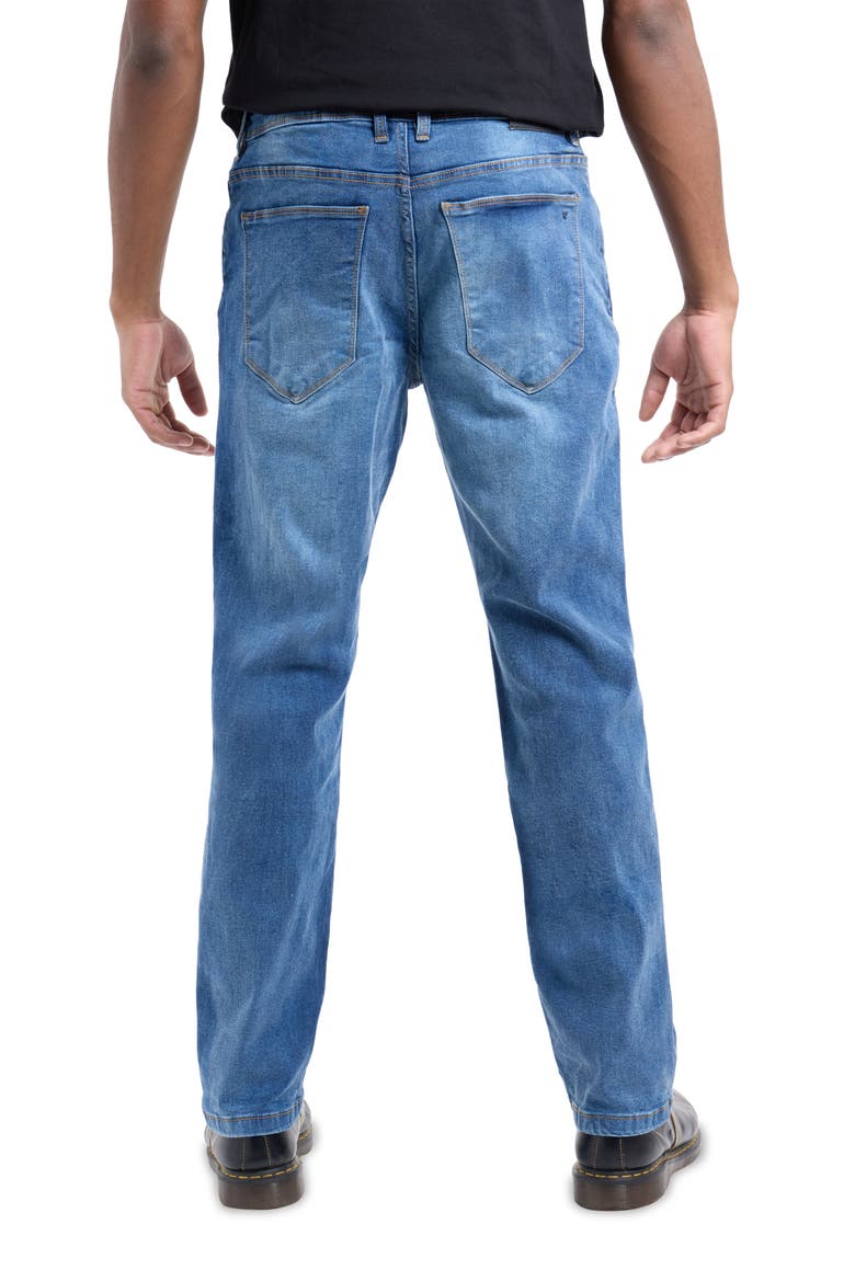 Supersoft Relaxed Slim Fit Skinny Jeans, Alternate, color, MEDIUM BLUE