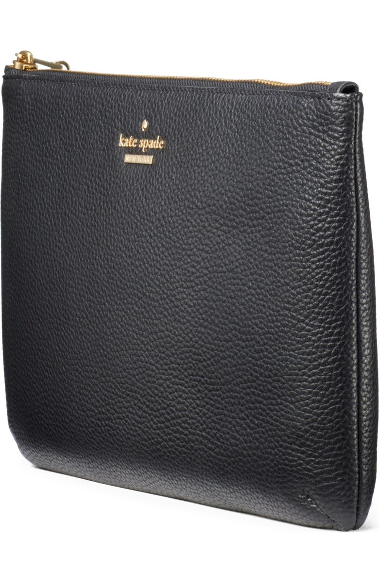 Kate Spade New York jackson street – finley quilted leather clutch, Alternate, color,