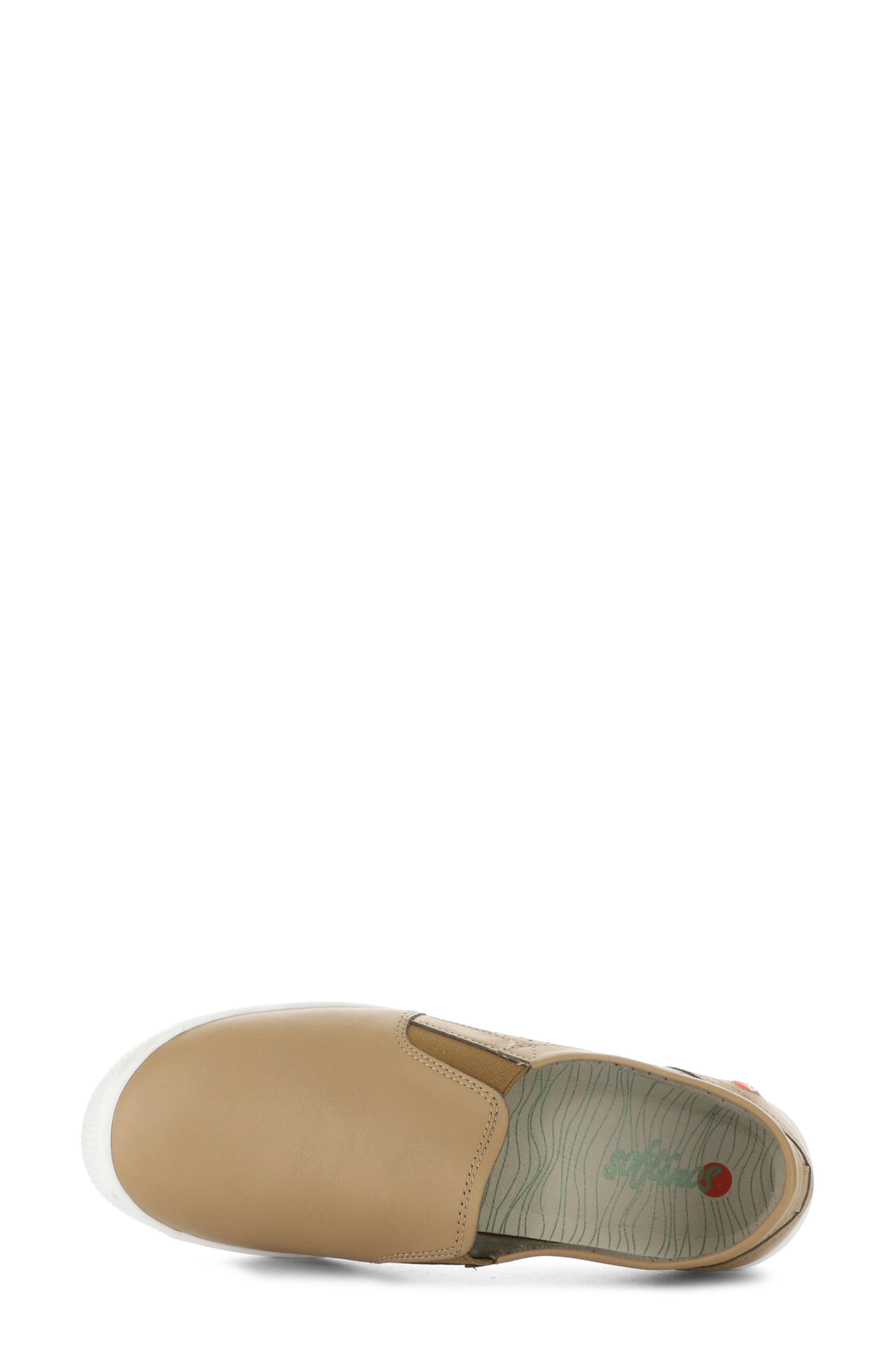 Softinos by Fly London Iloa Sneaker, Alternate, color, 012 Tan Smooth Leath