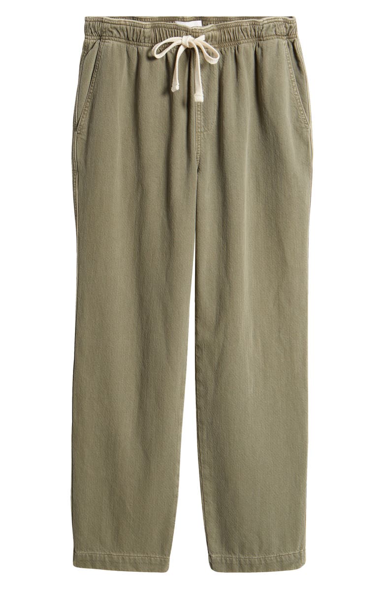 FRAME Textured Terry Travel Pants, Alternate, color, Smokey Olive