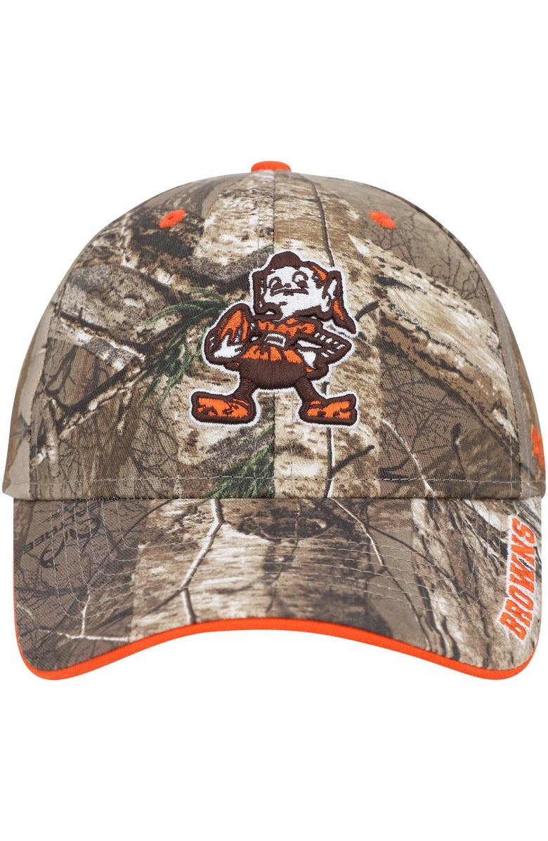 '47 Men's '47 Realtree Camo Cleveland Browns Brownie The Elf Frost MVP Throwback Logo Adjustable Hat, Alternate, color, 