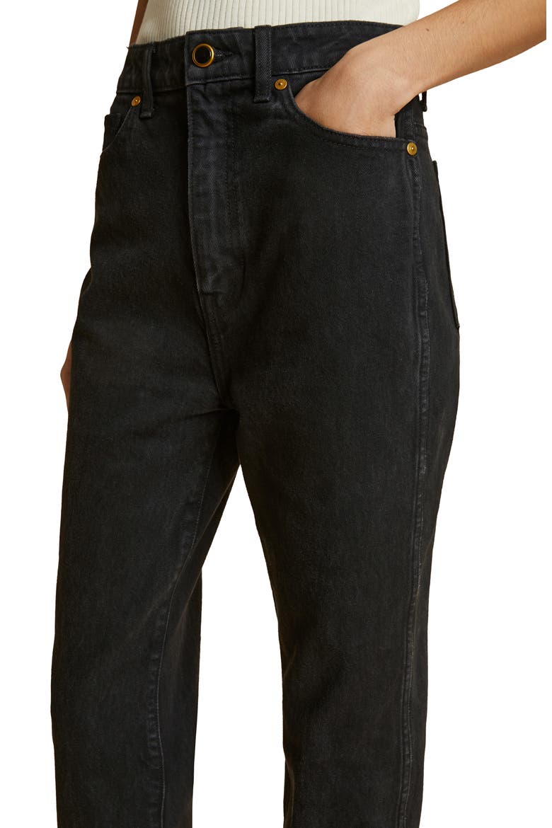The Danielle High Waist Straight Leg Jeans, Alternate, color, PRESCOTT