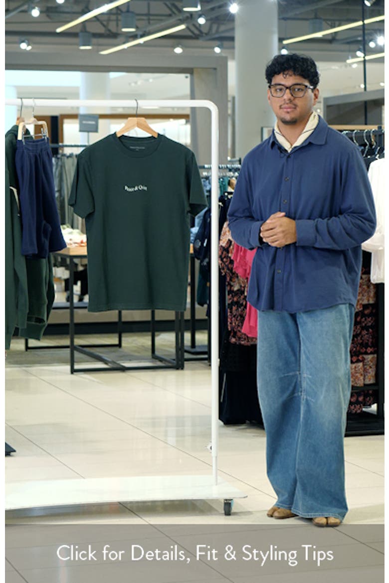 Wordmark Graphic Cotton T-Shirt video