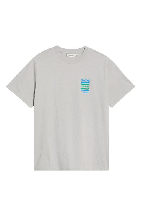Blueprint Slub Cotton Graphic T-Shirt