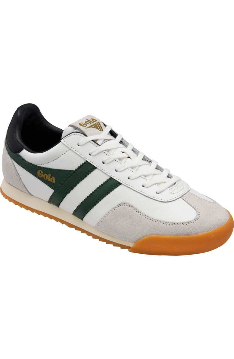 Gola Europa Sneaker, Main, color, White/ Evergreen/ Black