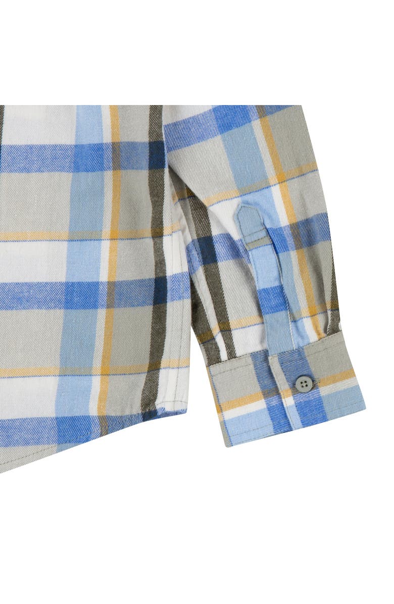 Levi's Kids' Flannel Hooded Button-Up Shirt Jacket, Alternate, color, 