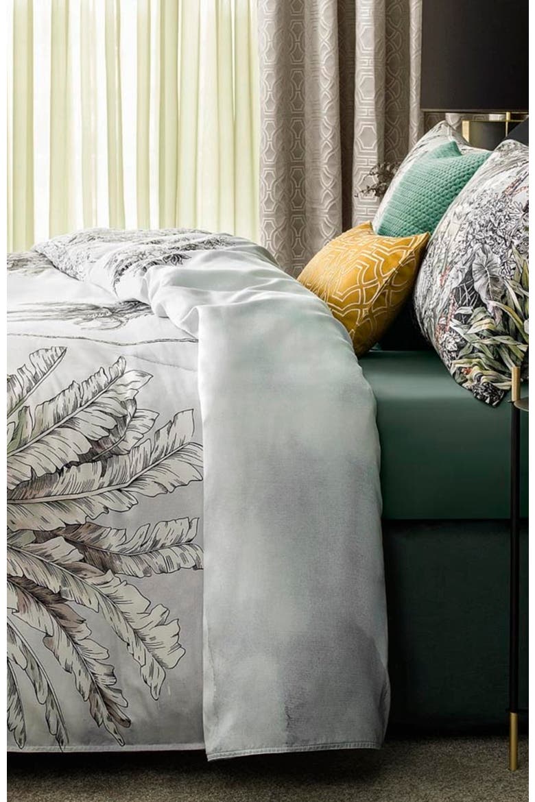Ilbama fitted sheet, Alternate, color, Green
