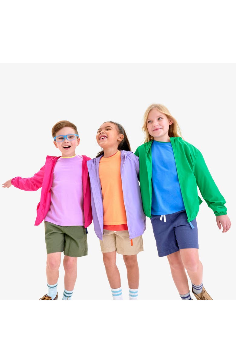 Primary Kids Stretch Chino Drawstring Short, Alternate, color, Light Khaki