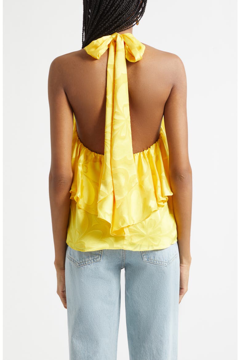 Burnout Talia Halter Top, Alternate, color, SUNSHINE BURNOUT