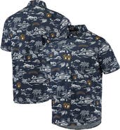 Reyn Spooner Men's Reyn Spooner Navy Milwaukee Brewers Kekai Performance Button-Up Shirt