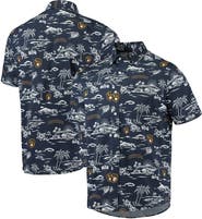 Reyn Spooner Men's Reyn Spooner Navy Milwaukee Brewers Kekai Performance Button-Up Shirt