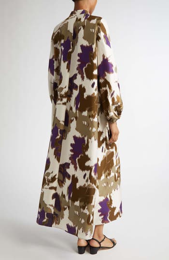 ★S Max Mara★VIOLA ロングシルクオーガンザドレス S Max Mara VIOLA Long silk organza dress | REVERSIBLE