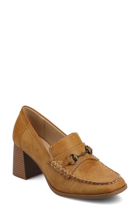 Aisha Moc Toe Loafer Pump (Women)