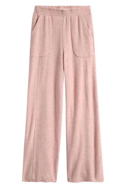 Kids' Hacci Wide Leg Pants (Big Kid)