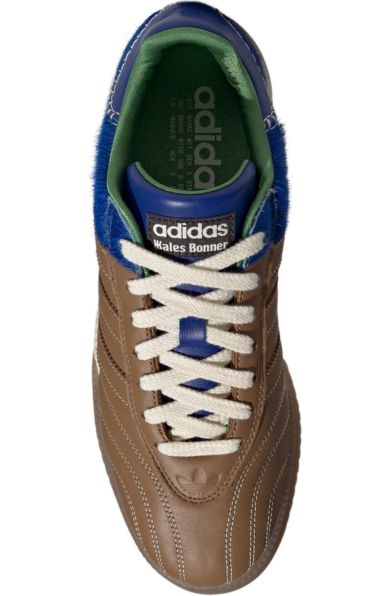 adidas x Wales Bonner Samba Millennium Sneaker, Alternate, color, Supcol/ Supcol/ Royal Blue
