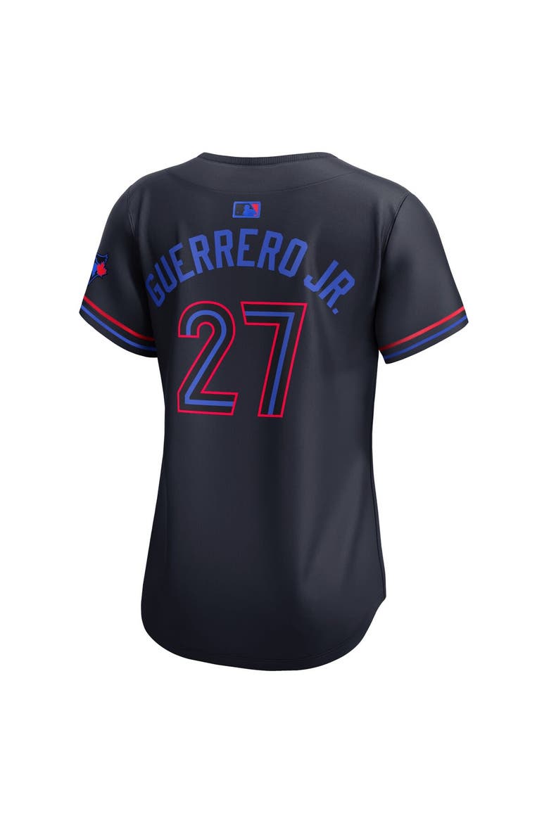 Women's Nike Vladimir Guerrero Jr. Navy Toronto Blue Jays 2024 City Connect Limited Player Jersey, Alternate, color, Navy