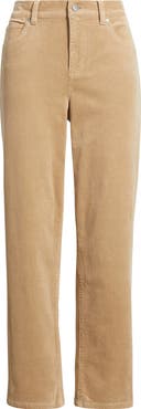 Eileen Fisher Stretch Organic Cotton Straight Corduroy Pants