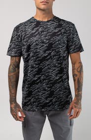 VAST Aqua Terra Shadow Camo Tech Performance T-Shirt