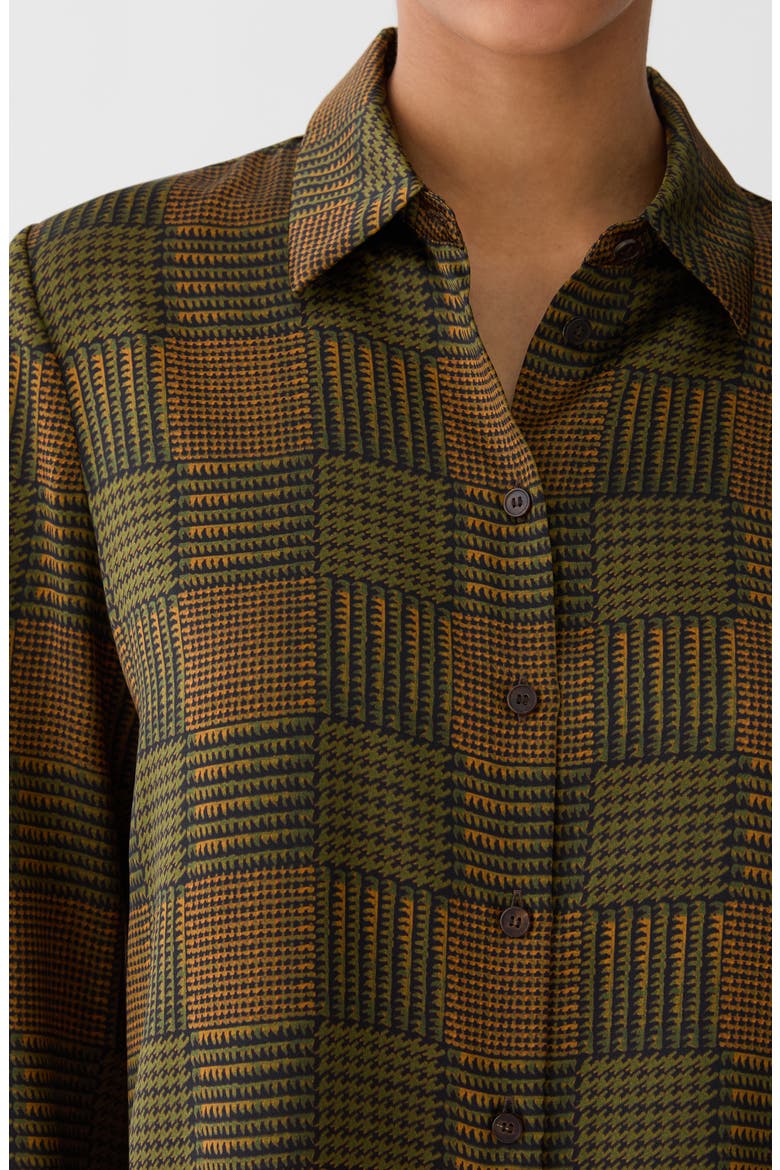 Scottie Silk Shirt, Alternate, color, FORESTMULTI