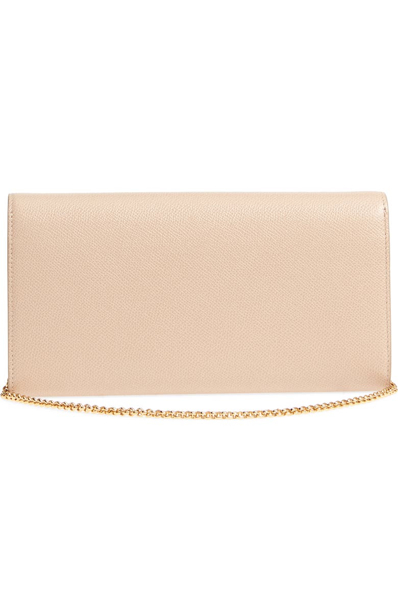 FERRAGAMO Salvatore Ferragamo Icona Leather Clutch, Alternate, color,